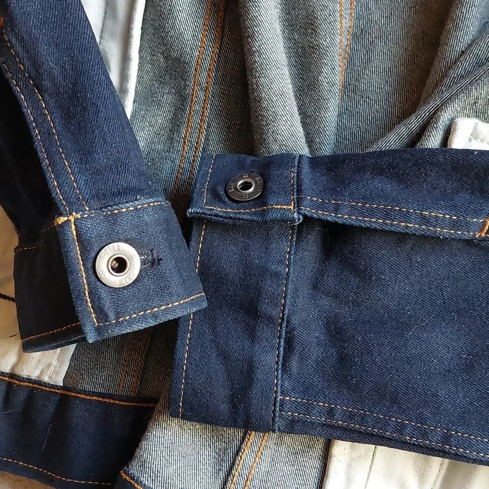 G-Star Raw Dark Denim Jacket Sz L